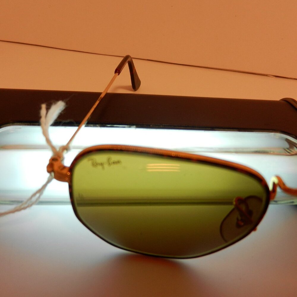 B&L Ray-Ban Classy W2184 XUAS ADGE BrownTortoise G-15 Lenses NOS Sunglasses 3566 - Picture 12 of 14